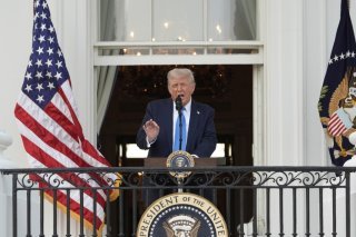 Donald Trump veut "protéger" les Etats-Unis des "terroristes étrangers". KEYSTONE/AP/Alex Brandon